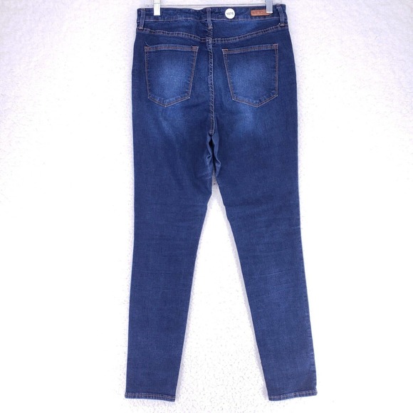 Social Standard High Rise Skinny Jeans Women Size 12/31 Denim Casual Pants - Picture 6 of 11
